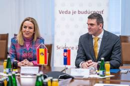 Predseda SAV so španielskou veľvyslankyňou rokovali...