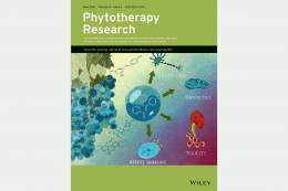 Obálku prestížneho medzinárodného časopisu Phytotherapy...