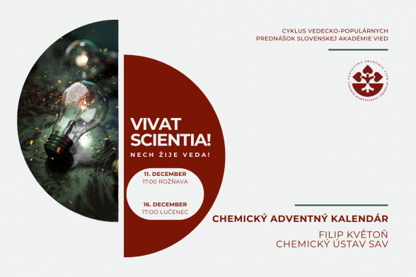 V Rožňave a v Lučenci budú otvárať chemický adventný kalendár