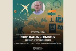 Pozvánka na prednášku svetoznámeho Dallena J. Timothyho:...