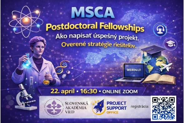EK otvorila výzvu Marie Skłodowska-Curie Actions Postdoctoral Fellowships