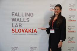 Danica Ivovič from BMC SAS wins Falling Walls Lab...