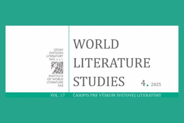 Nové číslo World Literature Studies: Slovenská literatúra v medziliterárnych a transkultúrnych...