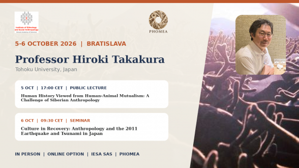 Profesor Hiroki Takakura v Bratislave: Environmentálna antropológia Sibíri a Japonska