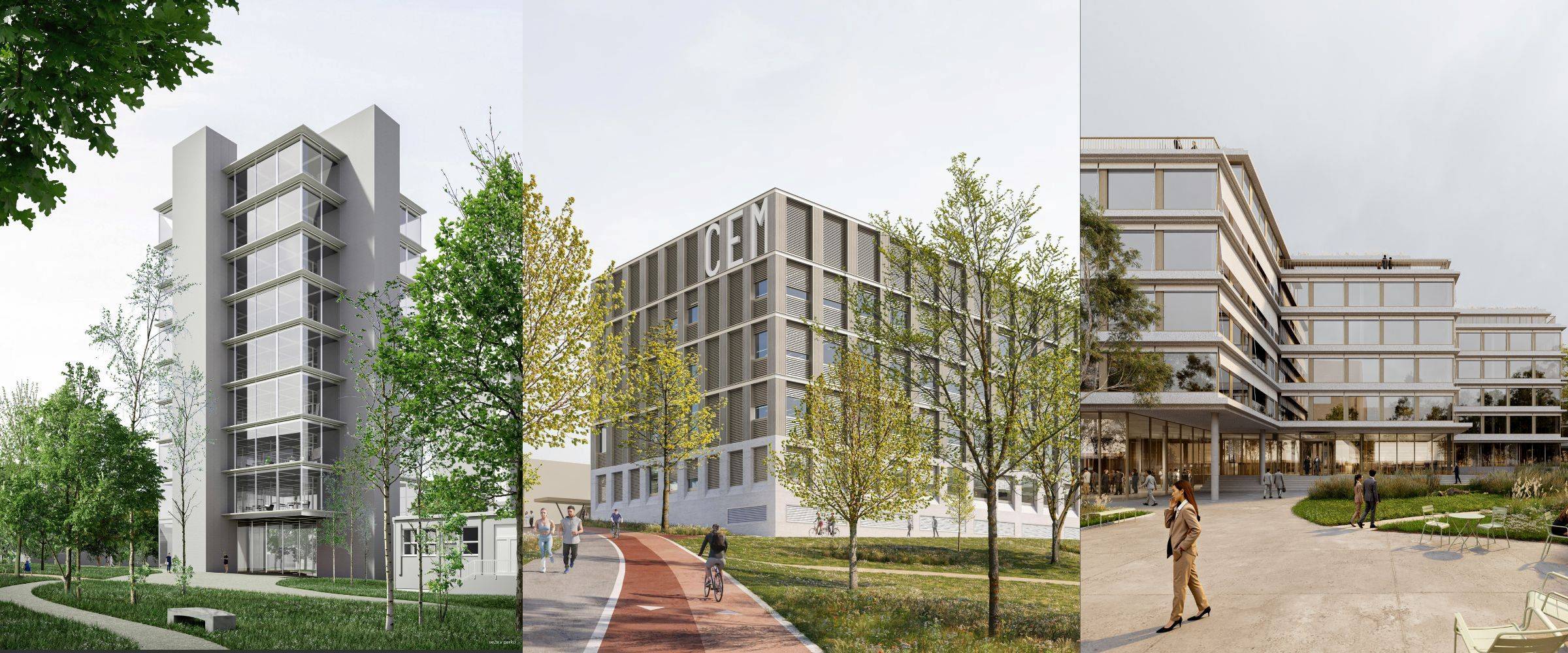 SAV zverejnila víťazné návrhy troch budov budúceho vedeckého kampusu na Patrónke