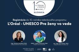 Program L’Oréal – UNESCO Pre ženy vo vede predĺžil podávanie prihlášok do 10. mája 2026