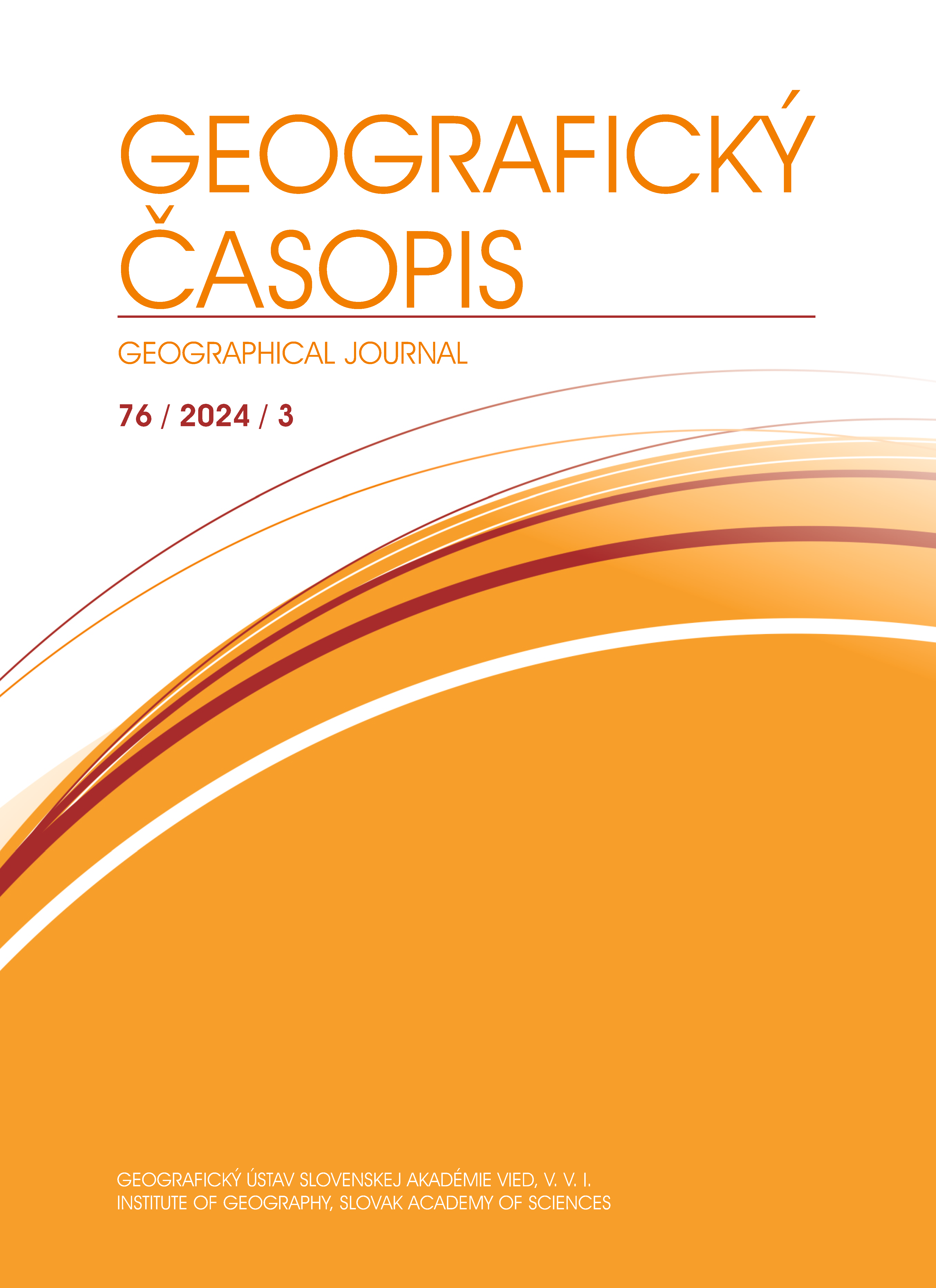Geografický časopis / Geographical Journal