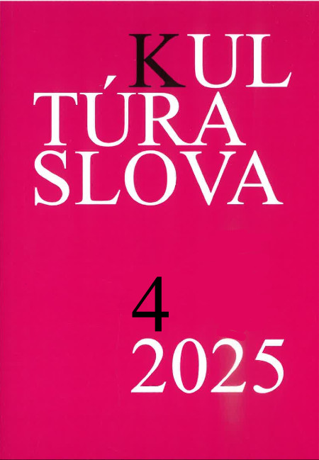 Kultúra slova
