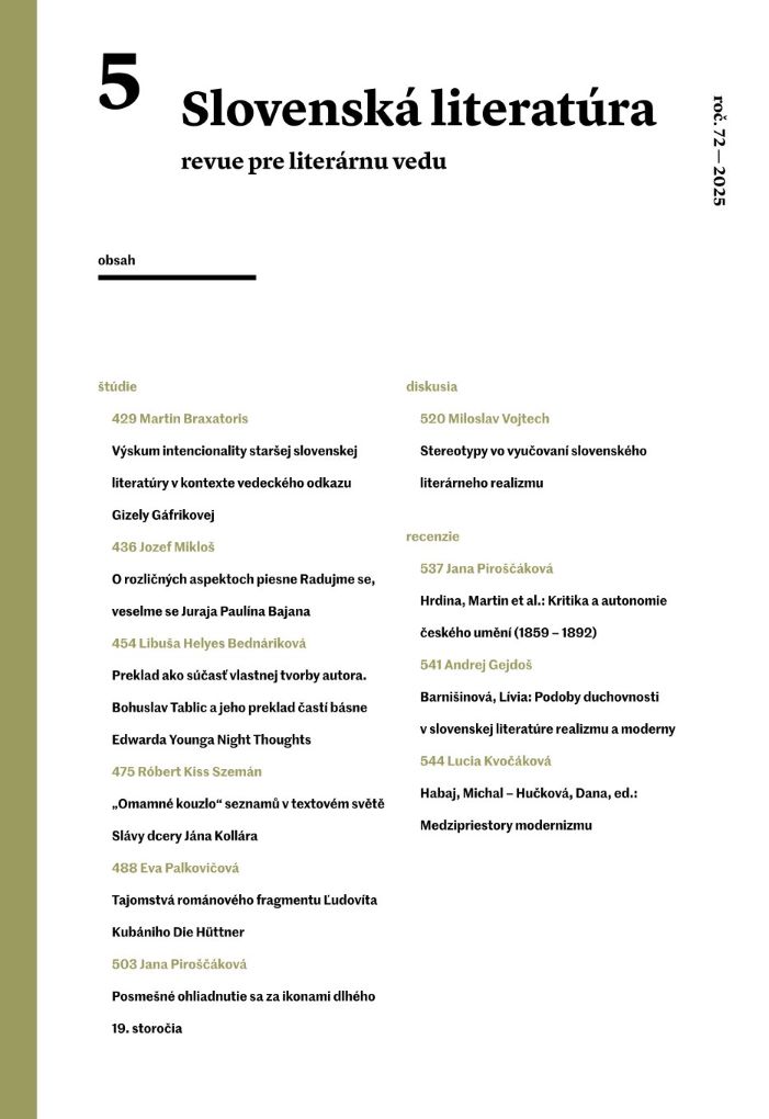 Slovenská literatúra